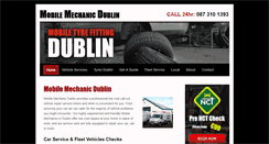 Desktop Screenshot of mobilemechanicdublin.ie